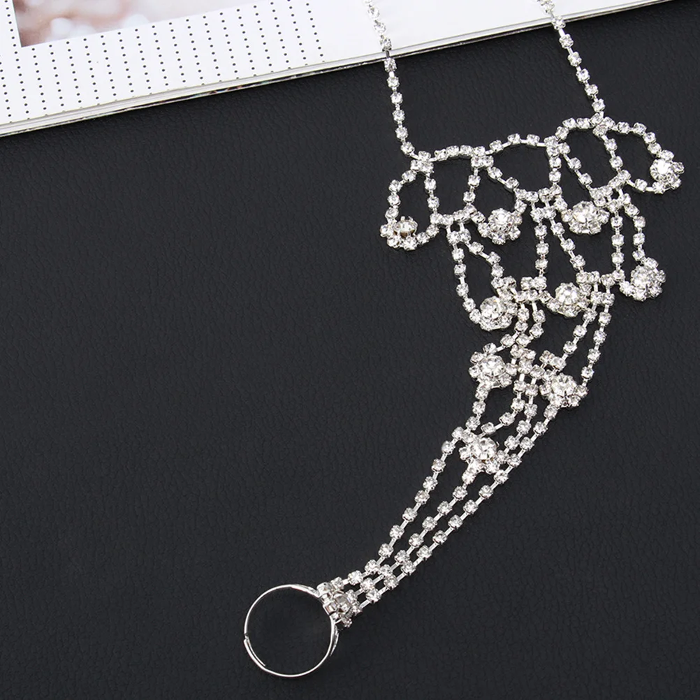 2Pcs Rhinestone Foot Chain Adjustable Beach Bridal Anklets Elegant Foot Jewelry Anklet Bracelets for Women Women Anklet 
2Pcs Rhinestone Foot Chain Adjustable Beach Bridal Anklets Elegant Foot Jewelry Anklet Bracelets for Women Women Anklet