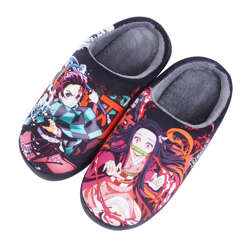 Slippers for Boys Girls Kids Men's Women's Slip-on Home Shoes Plush Tpr Rubber Japanese Comic Animation Anime Winter Furry New
Slippers for Boys Girls Kids Men's Women's Slip-on Home Shoes Plush Tpr Rubber Japanese Comic Animation Anime Winter Furry New