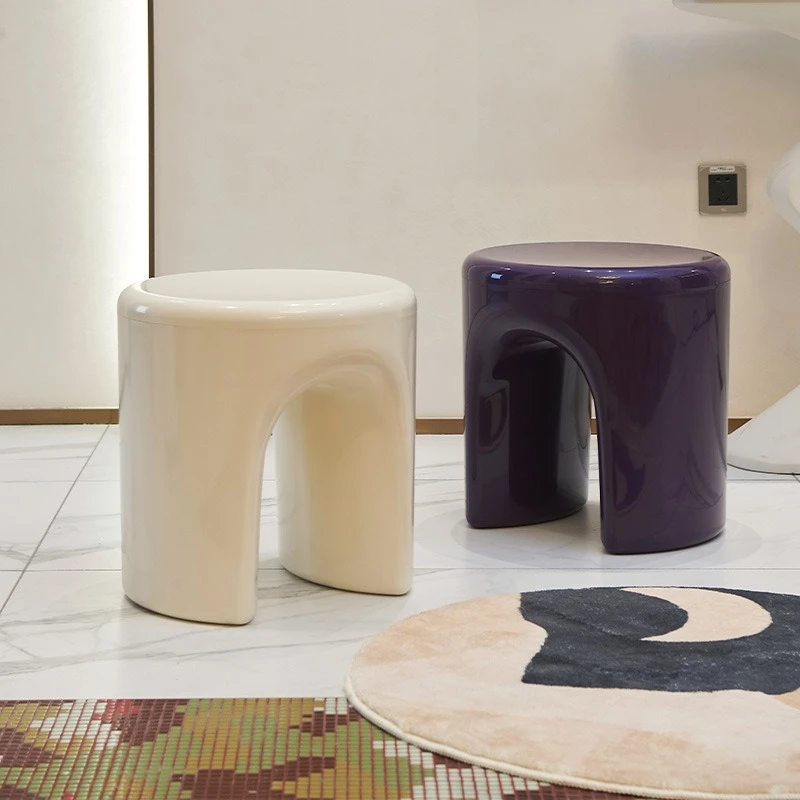 Plastic elephant leg stool household living room simple low stool bedside table
Plastic elephant leg stool household living room simple low stool bedside table