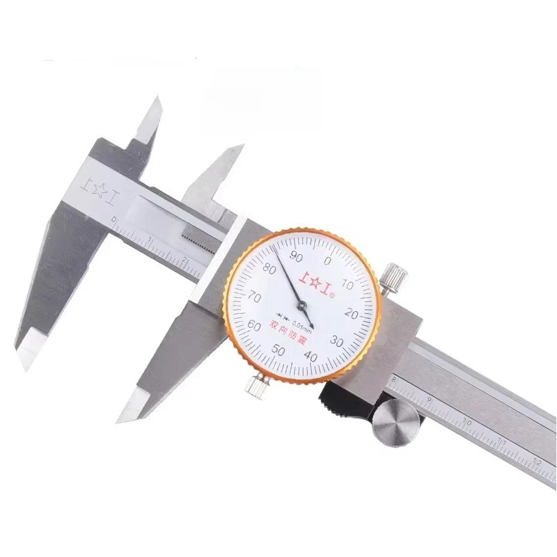 0-300mm Double Shockproof Dial Caliper Stainless Steel Professional Precision Measuring Tool
0-300mm Double Shockproof Dial Caliper Stainless Steel Professional Precision Measuring Tool