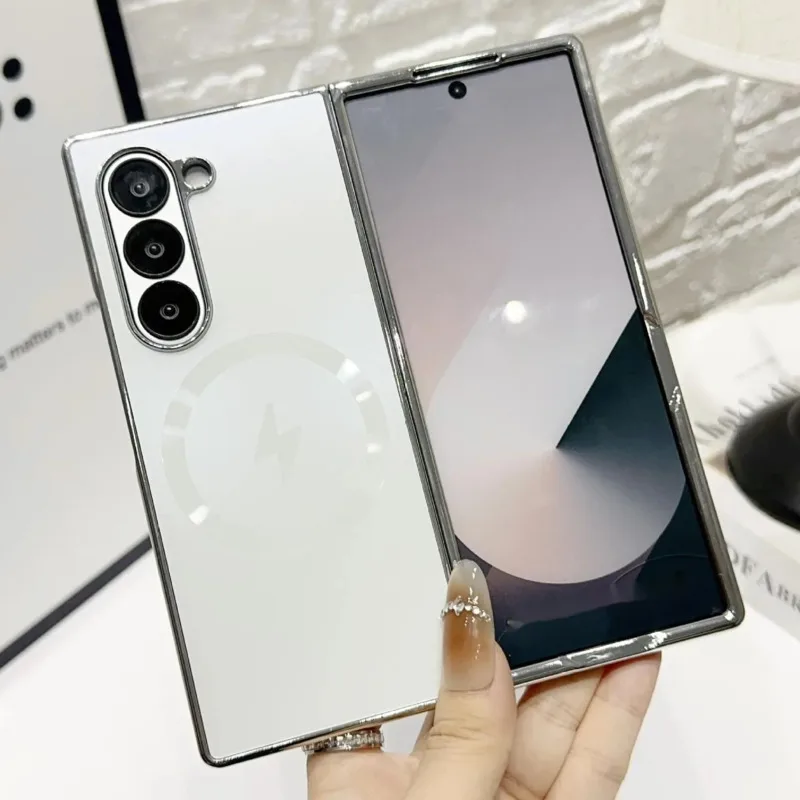 For Magsafe Magnetic Protection Transparent Shockproof Phone Case For Samsung Galaxy Z Fold 7 6 5 4 Fold7 5G 2025 Clear Cover
For Magsafe Magnetic Protection Transparent Shockproof Phone Case For Samsung Galaxy Z Fold 7 6 5 4 Fold7 5G 2025 Clear Cover