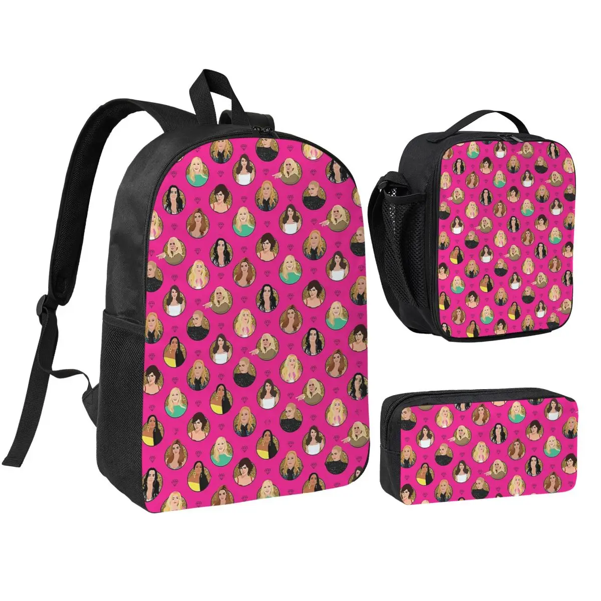 Real Housewives Of Beverly Hills All Stars (RHOBH) Backpack BookBag School Bag Shoulder Bags 3ps Insulated Lunch Bag Pencil Case
Real Housewives Of Beverly Hills All Stars (RHOBH) Backpack BookBag School Bag Shoulder Bags 3ps Insulated Lunch Bag Pencil Case