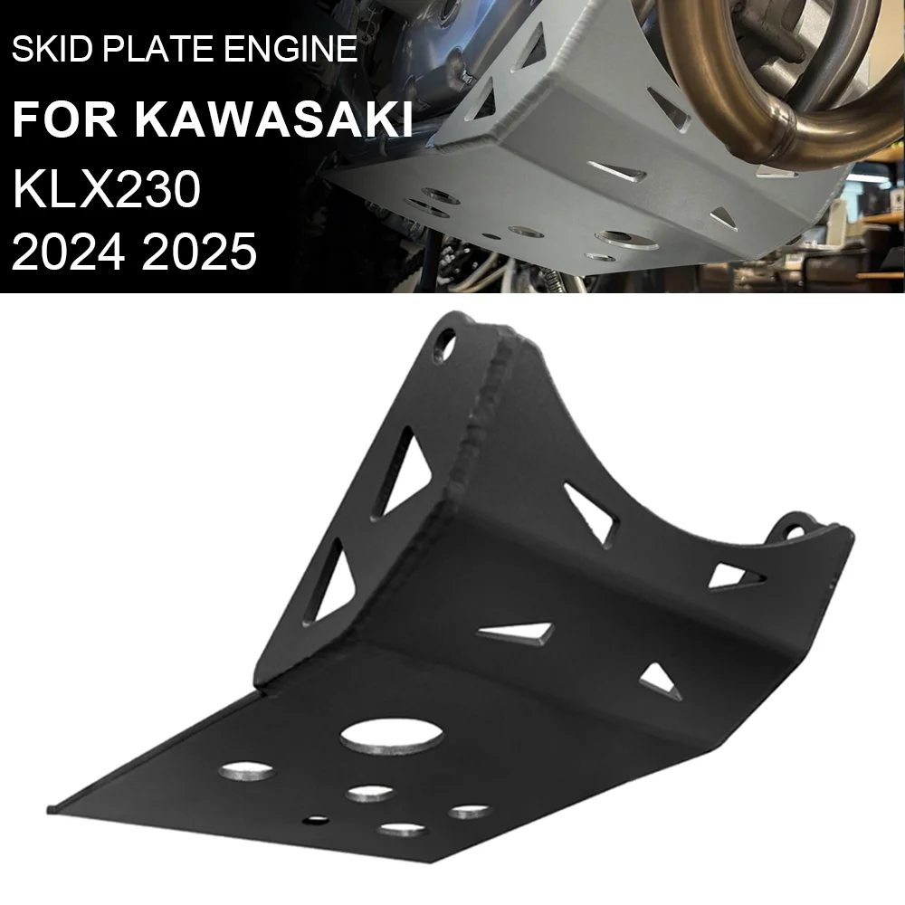 KLX 230 24-25 Motorcycle Aluminum Skid Plate Engine Guard Chassis Protection Cover for Kawasaki KLX230 2024 2025
KLX 230 24-25 Motorcycle Aluminum Skid Plate Engine Guard Chassis Protection Cover for Kawasaki KLX230 2024 2025