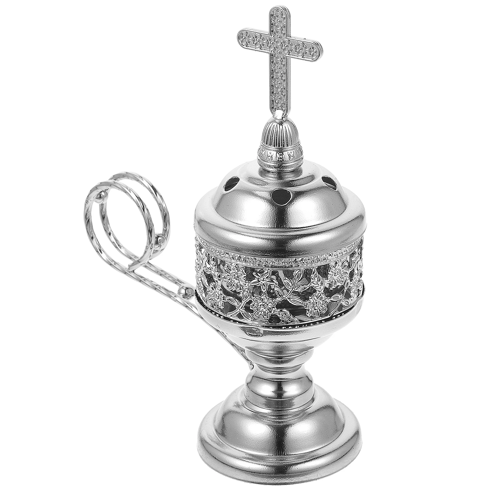 Silver Metal Incense Burner Middle East Censer Small Lightweight Portable Desktop Aromatherapy Furnace Arab Themed Study Bedroom
Silver Metal Incense Burner Middle East Censer Small Lightweight Portable Desktop Aromatherapy Furnace Arab Themed Study Bedroom