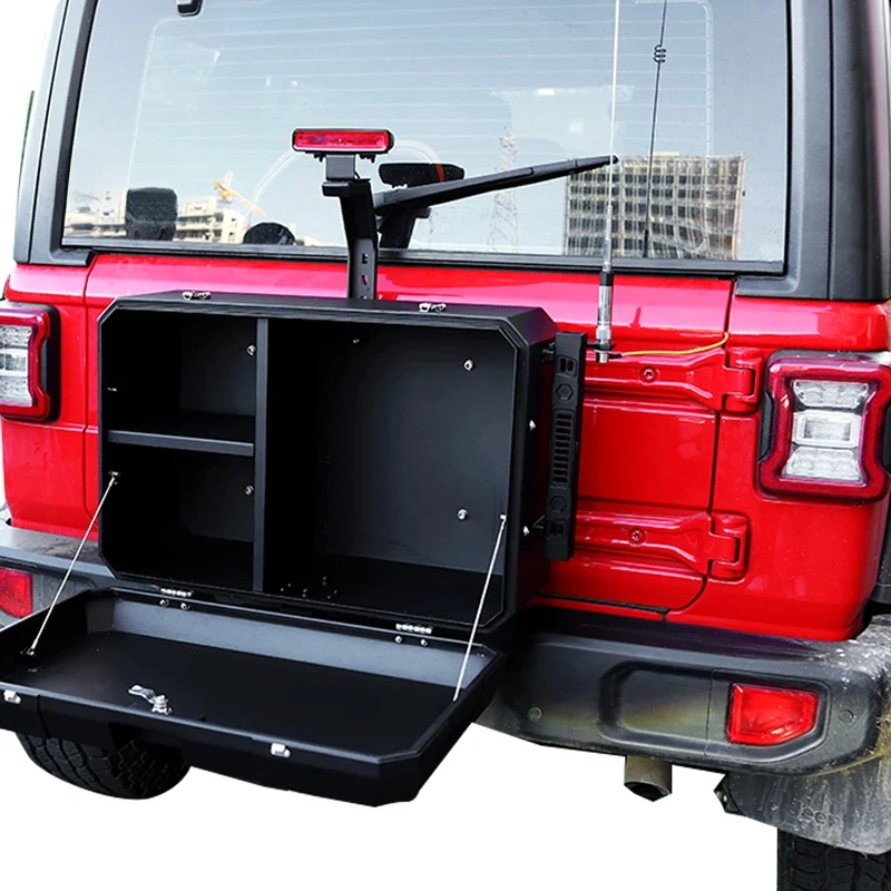 High Quality Offroad 4x4 Auto Parts Rear Back Box Tailgate Multifunction Storage Box For Wrangler JL
High Quality Offroad 4x4 Auto Parts Rear Back Box Tailgate Multifunction Storage Box For Wrangler JL