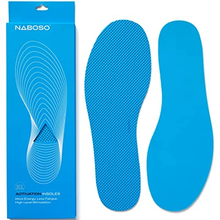 Activation Sensory Insole, Thin Men's and Women's Textured Anti-Fatigue Shoe Inserts that Best Stimulate the Feet to Improve Po
Activation Sensory Insole, Thin Men's and Women's Textured Anti-Fatigue Shoe Inserts that Best Stimulate the Feet to Improve Po