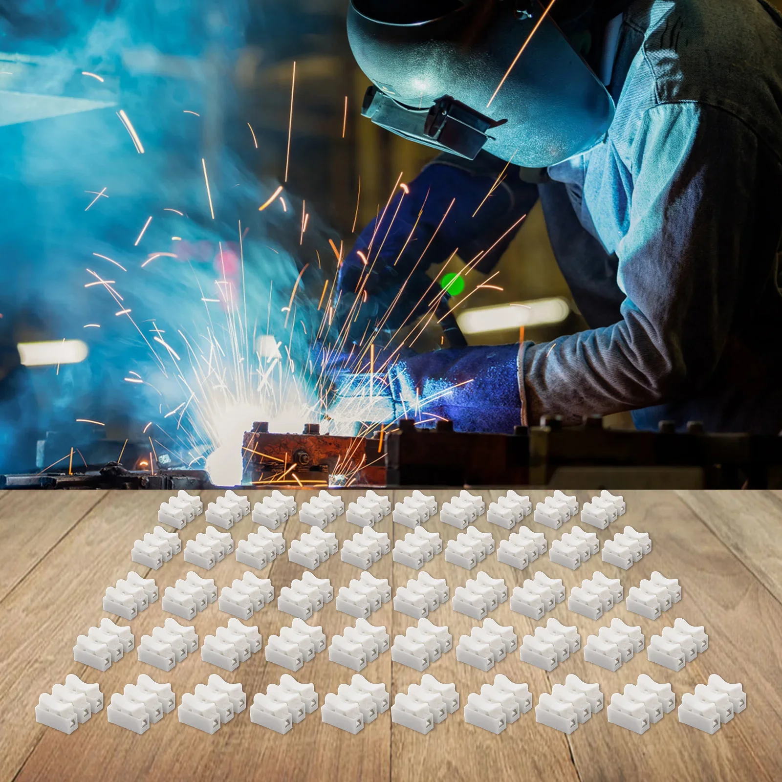 Новый кабельный разъем для пользователя Разъемы для электрических кабелей Огнестойкий пластик Хорошая проводимость Сверление не требуется 
Новый кабельный разъем для пользователя Разъемы для электрических кабелей Огнестойкий пластик Хорошая проводимость Сверление не требуется