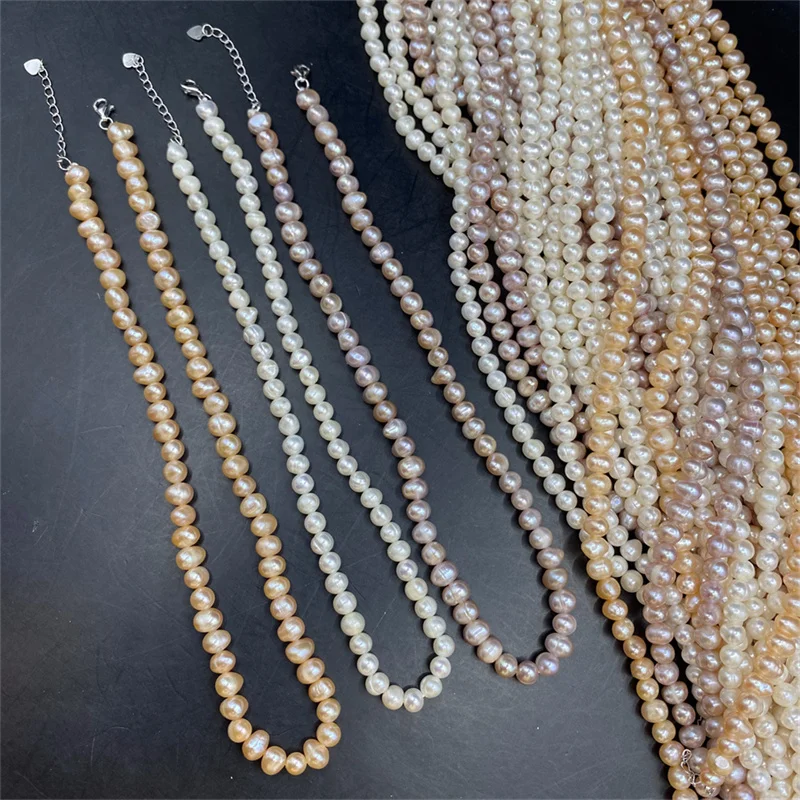 Новое популярное ожерелье из настоящего белого пресноводного культивированного жемчуга для женщин и девочек, подарок из стерлингового серебра 925 пробы, женское ожерелье с круглым жемчугом
Новое популярное ожерелье из настоящего белого пресноводного культивированного жемчуга для женщин и девочек, подарок из стерлингового серебра 925 пробы, женское ожерелье с круглым жемчугом