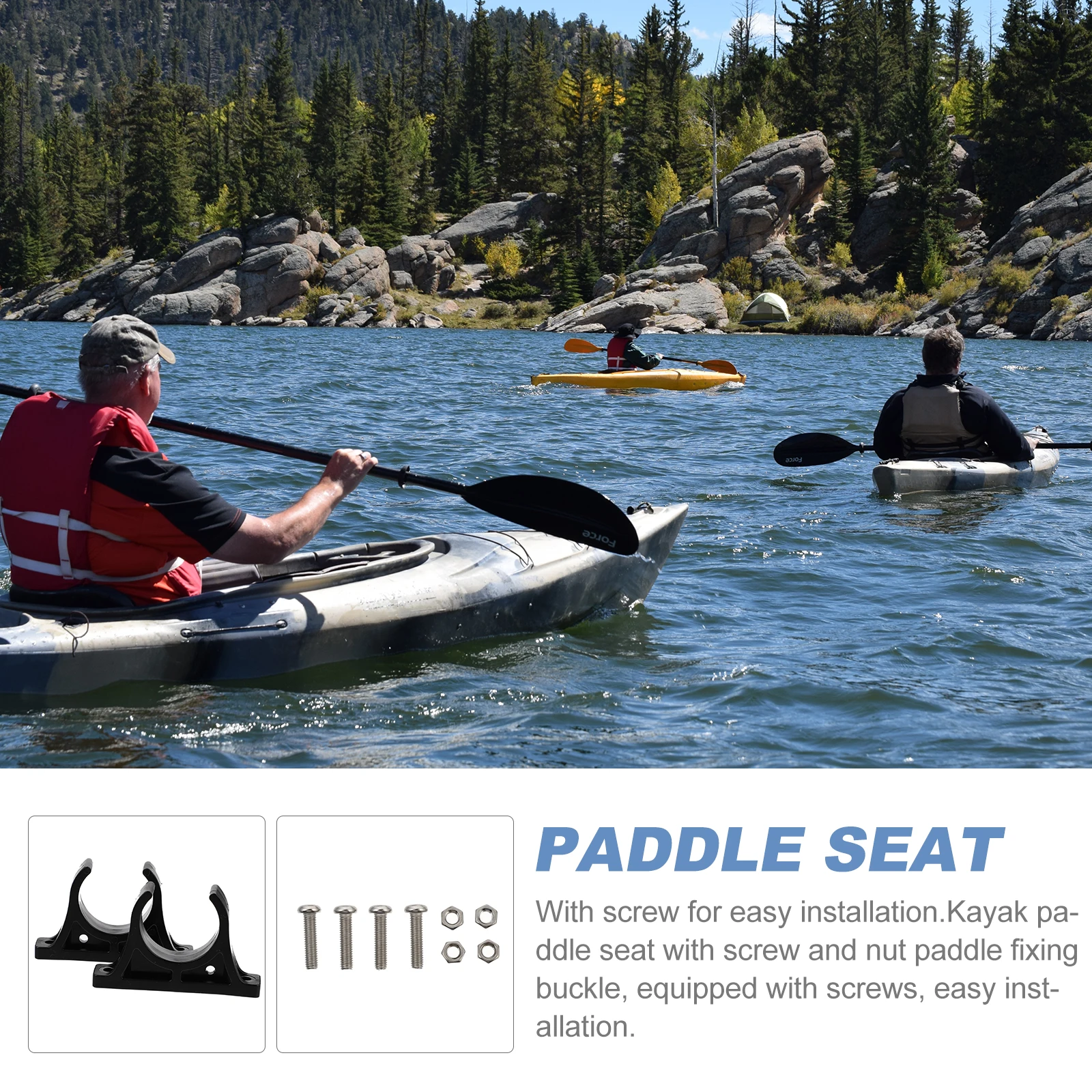 1 Pair Clip For Kayak Boat Accessories Universal Paddle Holder Fix Kayak Paddle Accessories Mount Durable Outdoor Use
1 Pair Clip For Kayak Boat Accessories Universal Paddle Holder Fix Kayak Paddle Accessories Mount Durable Outdoor Use