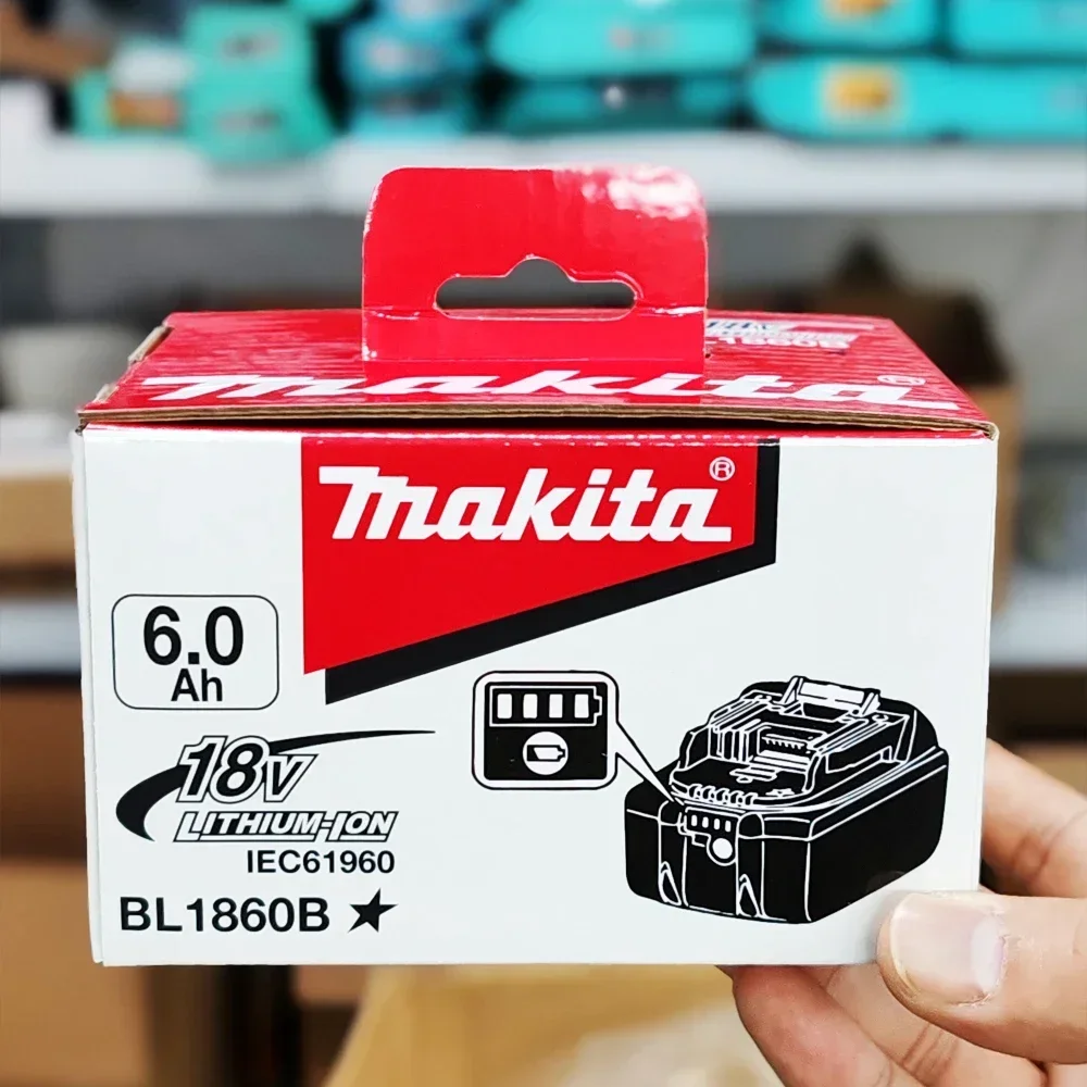 Original Makita battery, makita 18v tools battery 6Ah/5Ah/3Ah for Makita drill LXT DTW700 DDF487 DTD173 DGA404 DJV182 HR140D
Original Makita battery, makita 18v tools battery 6Ah/5Ah/3Ah for Makita drill LXT DTW700 DDF487 DTD173 DGA404 DJV182 HR140D
