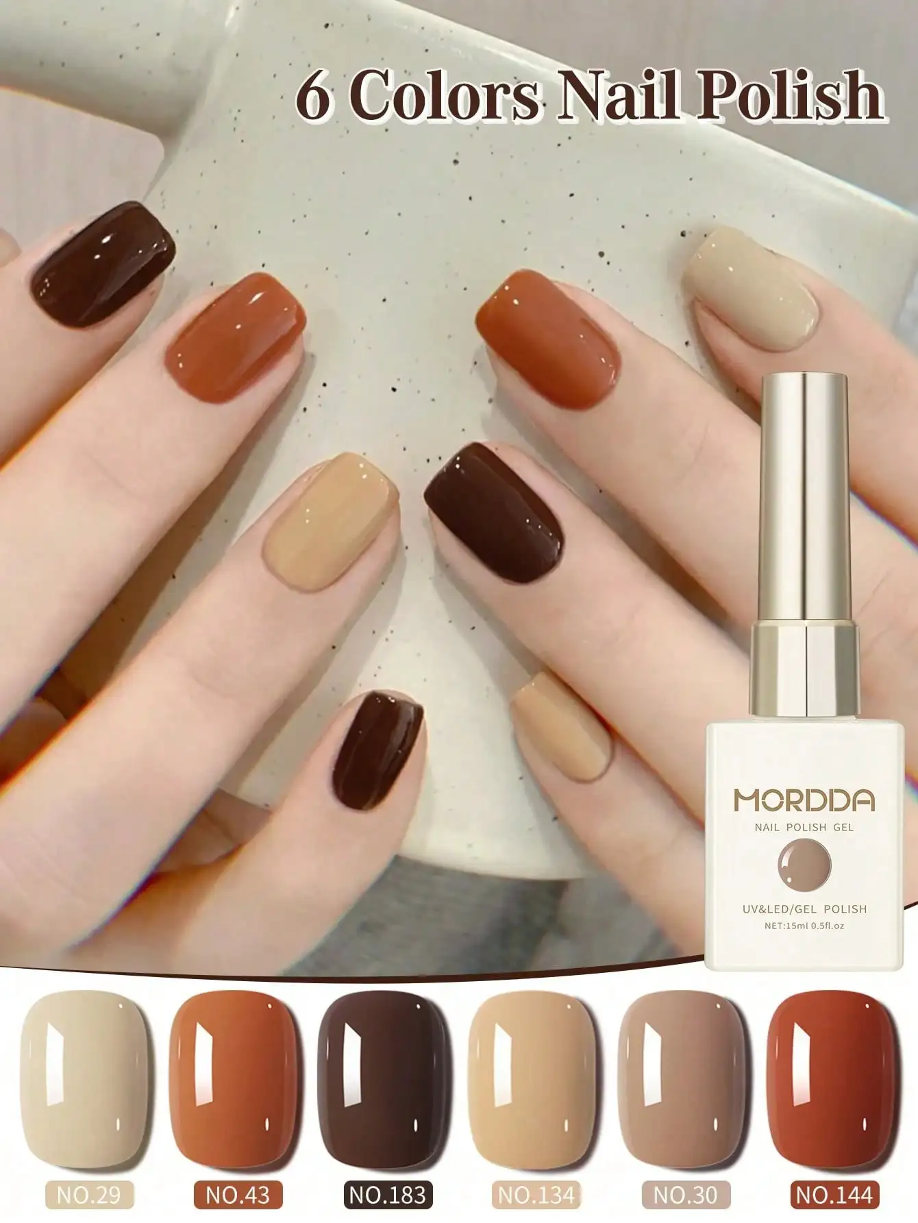 6 шт., 15 мл, весенний гель-лак для ногтей, 2025 г., модный гель-лак для ногтей, замачиваемый УФ-светодиодный гель для ногтей, салон, женские инструменты для дизайна ногтей, модные ногти
6 шт., 15 мл, весенний гель-лак для ногтей, 2025 г., модный гель-лак для ногтей, замачиваемый УФ-светодиодный гель для ногтей, салон, женские инструменты для дизайна ногтей, модные ногти
