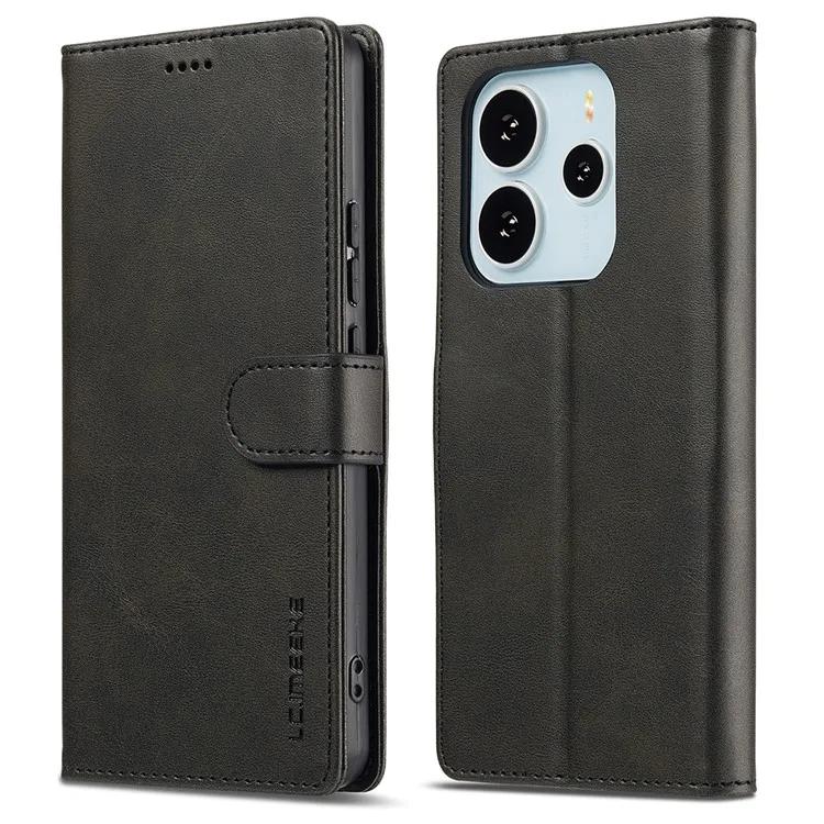 LC.IMEEKE For Xiaomi Redmi Note 14 4G (164.84mm) Case Calf Texture PU Leather Stand Wallet Phone Cover - Black
LC.IMEEKE For Xiaomi Redmi Note 14 4G (164.84mm) Case Calf Texture PU Leather Stand Wallet Phone Cover - Black