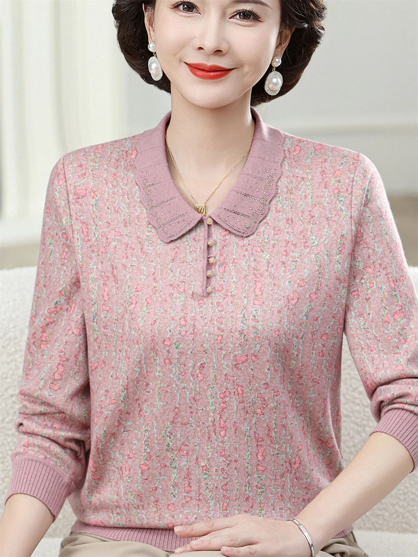 Faionable шерстяная футболка с длинным светом и воротником-стойкой для женщин, осенне-зимний сезон, свободный трикотаж для тела
Faionable шерстяная футболка с длинным светом и воротником-стойкой для женщин, осенне-зимний сезон, свободный трикотаж для тела