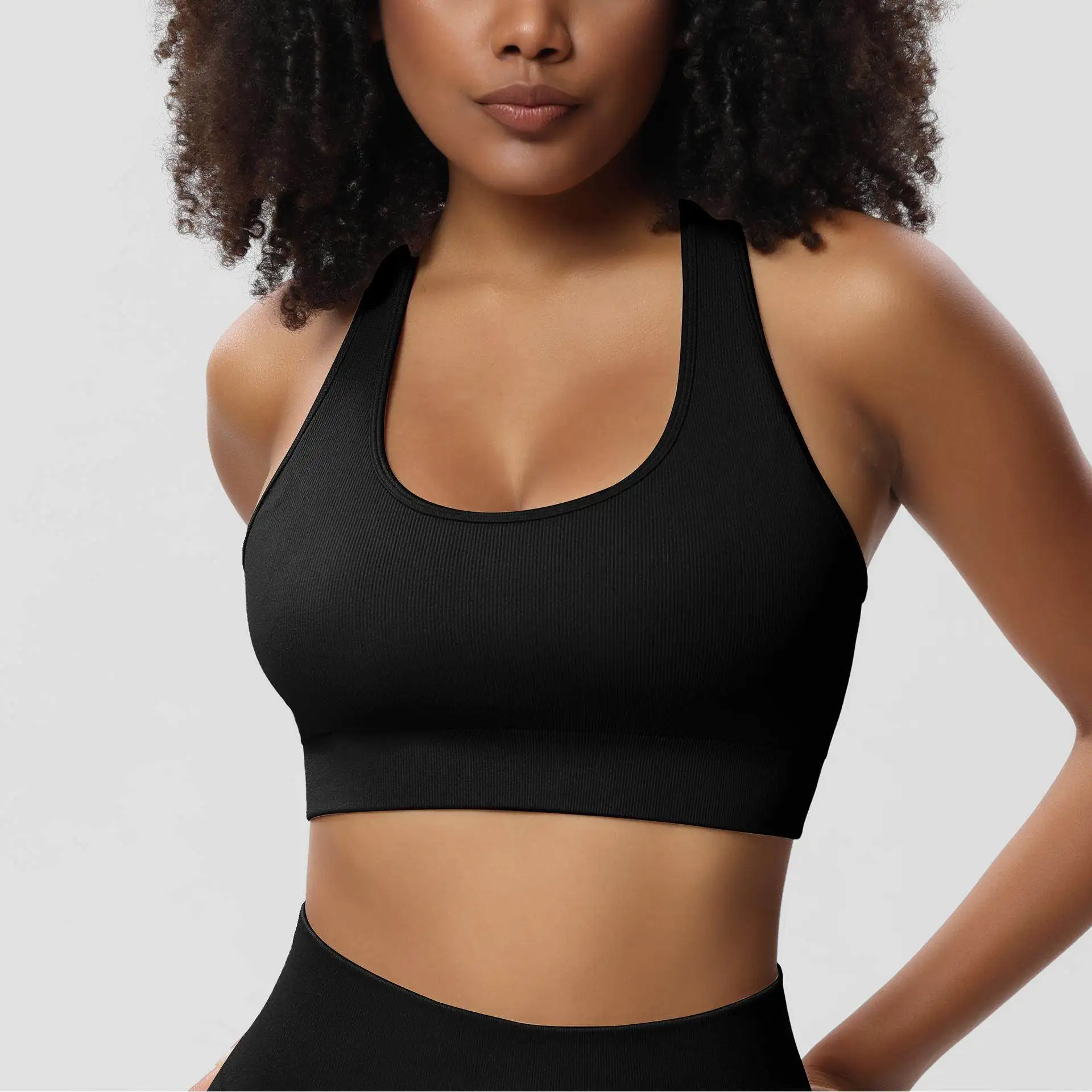 Спортивный бюстгальтер High-Intensi для фитнеса, бега и йоги, цельный, влагоотводящий, с длинными рукавами, осенняя коллекция
Спортивный бюстгальтер High-Intensi для фитнеса, бега и йоги, цельный, влагоотводящий, с длинными рукавами, осенняя коллекция