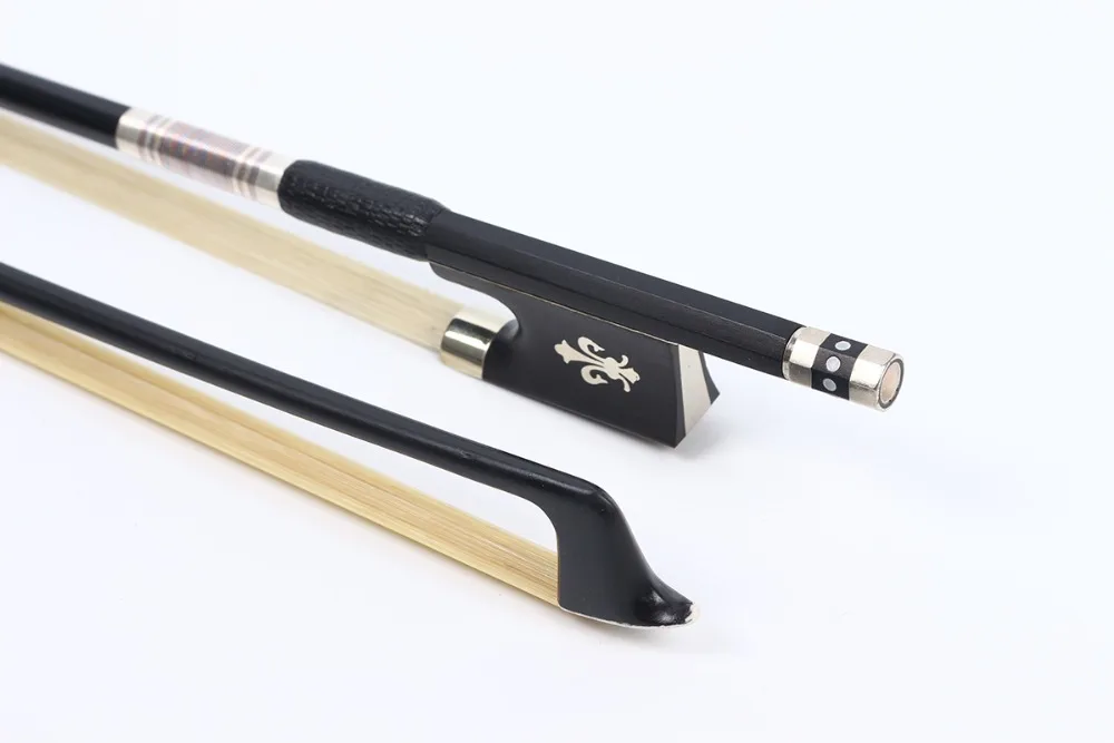 Yinfente Violin Bow 4/4 Carbon Fiber Ebony Frog Mongolia Bow hair Pernambuco Level Violin Accessory Parts
Yinfente Violin Bow 4/4 Carbon Fiber Ebony Frog Mongolia Bow hair Pernambuco Level Violin Accessory Parts