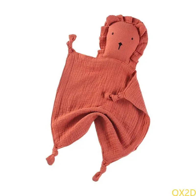 Baby soothes Blanket Soft Gauze Apron Teether Burp Cloth Gift Lion Animal for Doll Appease Towel Comfort Sleeping Cuddling
Baby soothes Blanket Soft Gauze Apron Teether Burp Cloth Gift Lion Animal for Doll Appease Towel Comfort Sleeping Cuddling