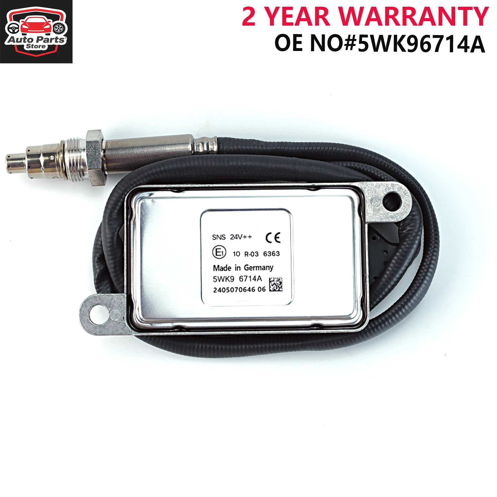 High Quality 5WK9 6714A 5WK96714A Nitrogen Oxide Sensor 24V For Cummins Truck Parts
High Quality 5WK9 6714A 5WK96714A Nitrogen Oxide Sensor 24V For Cummins Truck Parts