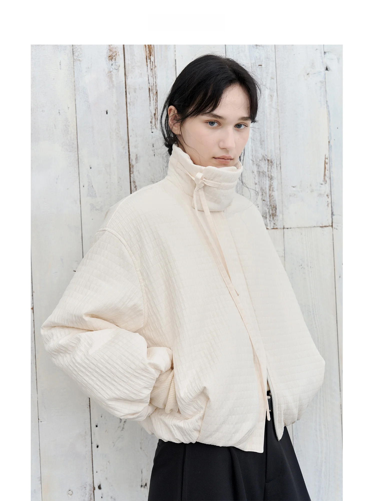 Tageechita, женское пальто из хлопка, тюре, теплый воротник, галстук-бабочка, зимняя верхняя одежда, новинка 2025, свободный крой, длинная молния
Tageechita, женское пальто из хлопка, тюре, теплый воротник, галстук-бабочка, зимняя верхняя одежда, новинка 2025, свободный крой, длинная молния