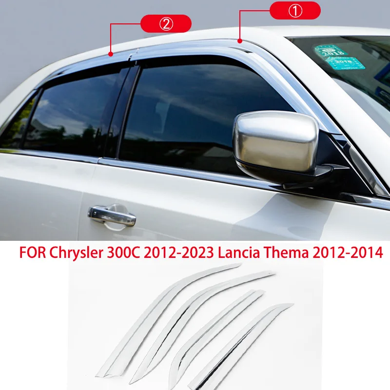 FIT FOR Chrysler 300C 2012-2023 Lancia Thema 2012-2014 ABS chrome waterproof Door Window Visor Vent Shades Sun Rain Guard
FIT FOR Chrysler 300C 2012-2023 Lancia Thema 2012-2014 ABS chrome waterproof Door Window Visor Vent Shades Sun Rain Guard