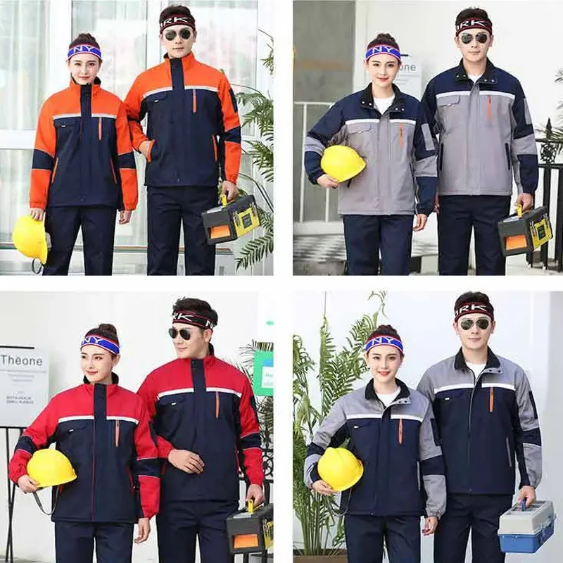 Labor Insurance Clothing Autumn and Winter Long-sleeved Reflective Strip Tooling Men and Women Durable Work Clothes
Labor Insurance Clothing Autumn and Winter Long-sleeved Reflective Strip Tooling Men and Women Durable Work Clothes