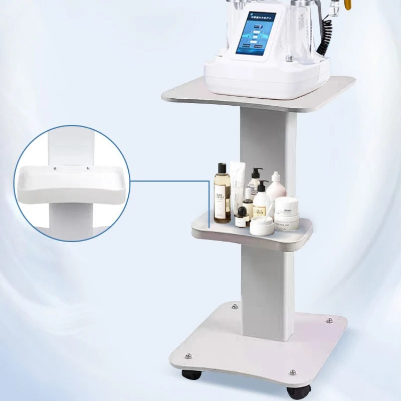 Salon Beauty Machine Mobile Trolley, Adjustable Stand for Hydra & HIFU Equipment, Sturdy Durable Storage Cart with Casters
Salon Beauty Machine Mobile Trolley, Adjustable Stand for Hydra & HIFU Equipment, Sturdy Durable Storage Cart with Casters
