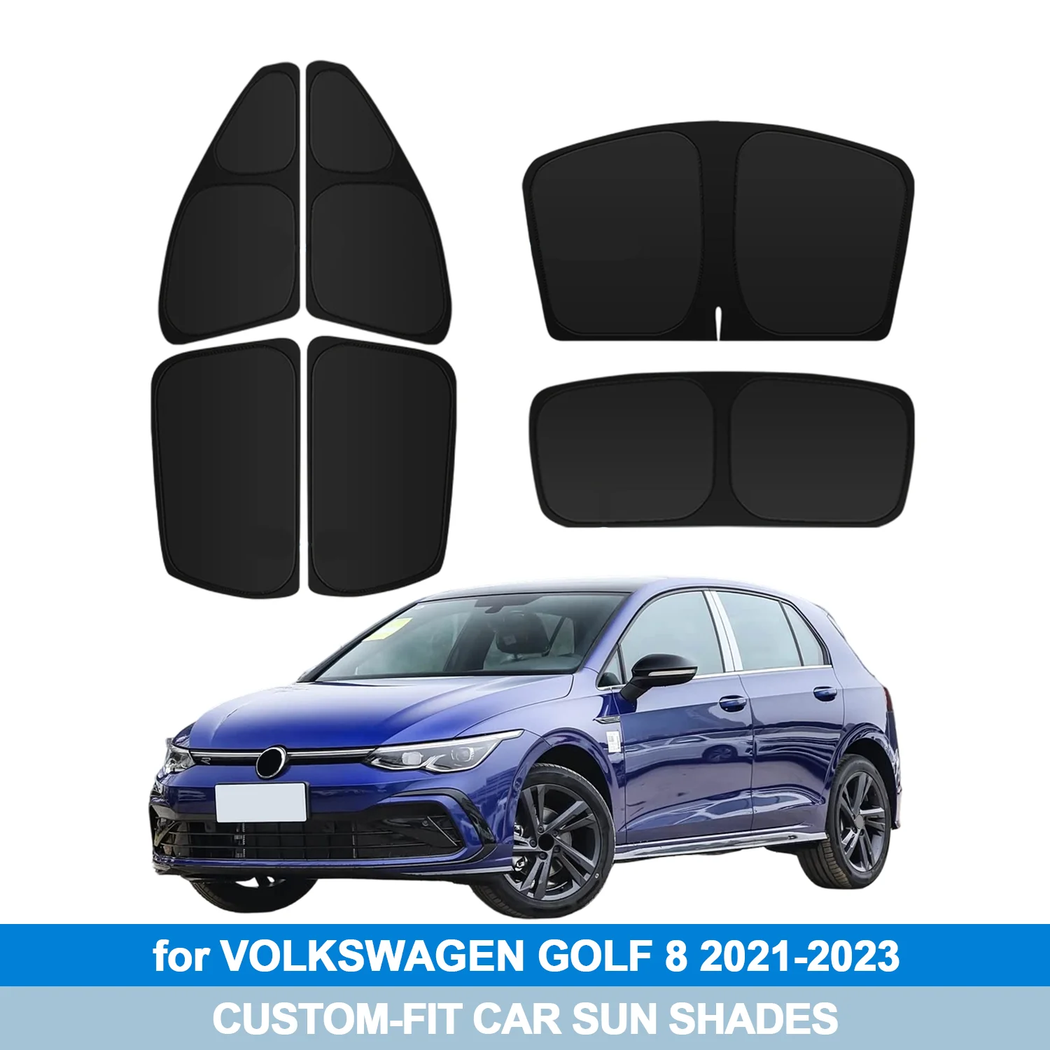For VOLKSWAGEN GOLF 8 2021-2023 Windshield Sun Shade Side Window Shades Cover Sun Visor Shield Privacy Protection
For VOLKSWAGEN GOLF 8 2021-2023 Windshield Sun Shade Side Window Shades Cover Sun Visor Shield Privacy Protection