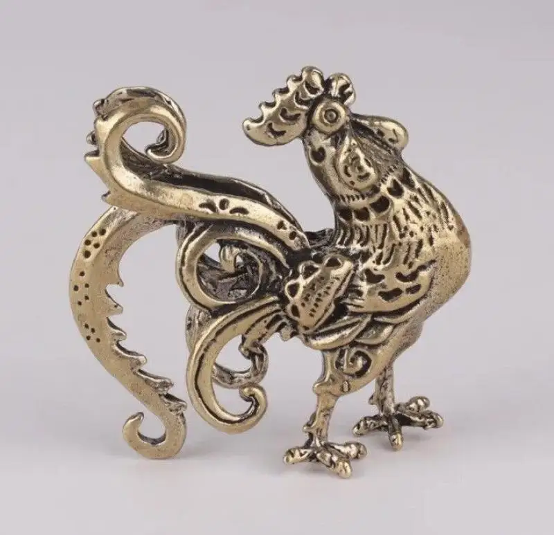 Brass Rooster Cock Animal Statue Small Sculpture Tabletop Figurine Decor Gifts
Brass Rooster Cock Animal Statue Small Sculpture Tabletop Figurine Decor Gifts