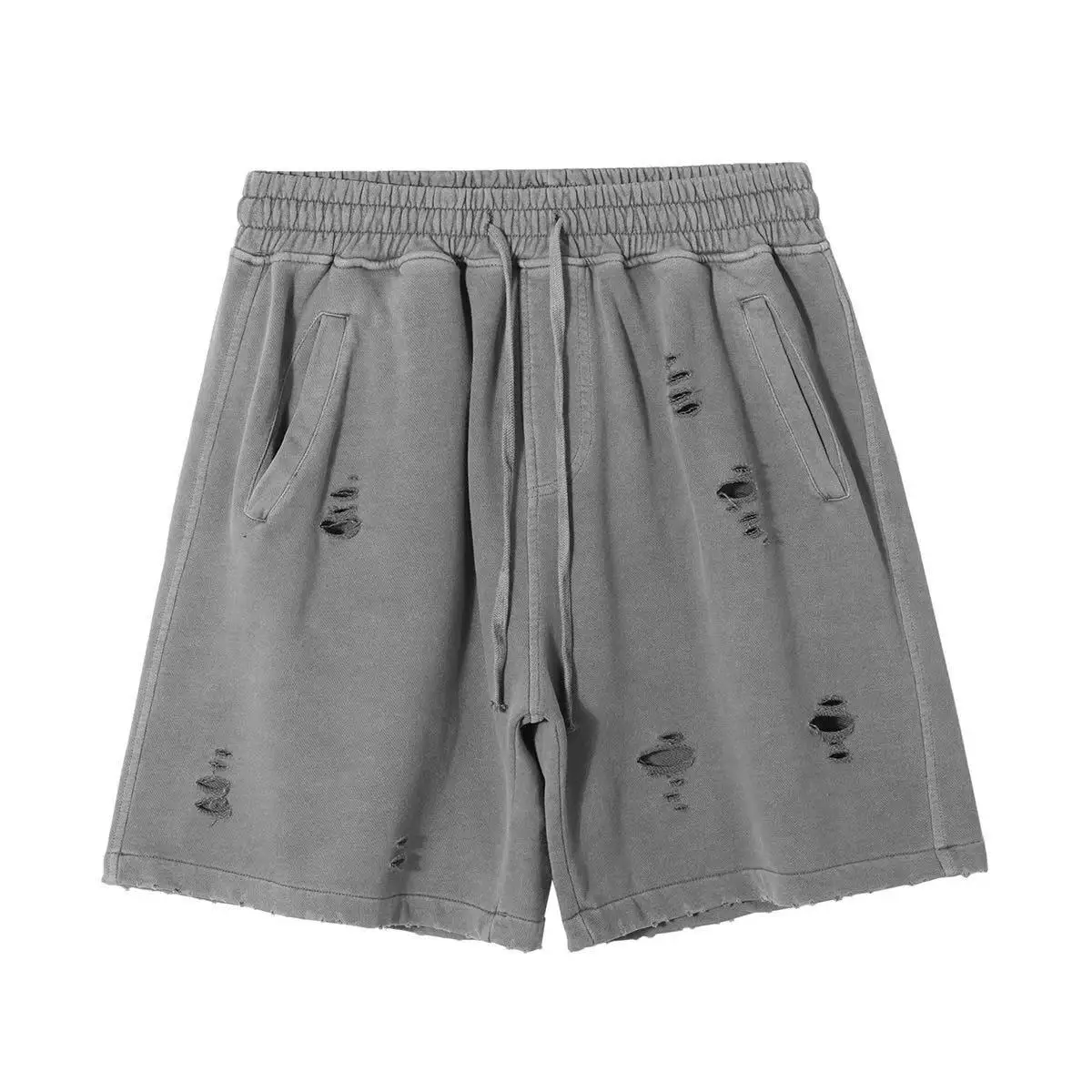 2026 Summer Men Heavy Washed Retro Distressed Shorts Aged Cut High Street Style Loose Fit European American Trendy Casual Daily
2026 Summer Men Heavy Washed Retro Distressed Shorts Aged Cut High Street Style Loose Fit European American Trendy Casual Daily
