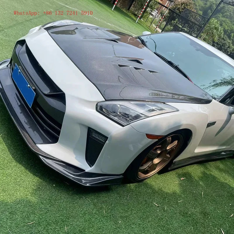 High Performance Carbon Fiber Front Engine Bonnet Hood For R35 100% tested well
High Performance Carbon Fiber Front Engine Bonnet Hood For R35 100% tested well