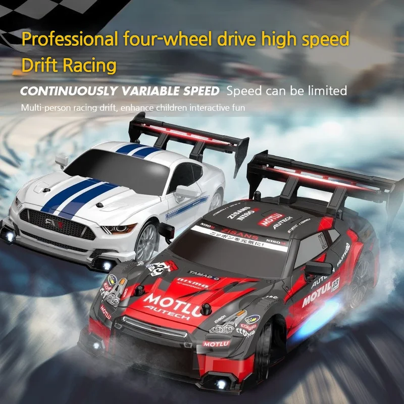 1:24 New Mixed Color Drift High-Speed Remote Control Car Mustang Ae86 Four-Wheel Drive Racing Competition Toy Model Gift New
1:24 New Mixed Color Drift High-Speed Remote Control Car Mustang Ae86 Four-Wheel Drive Racing Competition Toy Model Gift New