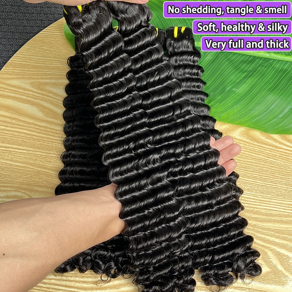 Натуральные волосы Deep Wave Double Drawn: пучки с двойным плетением, кудрявые, натуральный черный цвет, 100% необработанные, из первичного сырья
Натуральные волосы Deep Wave Double Drawn: пучки с двойным плетением, кудрявые, натуральный черный цвет, 100% необработанные, из первичного сырья