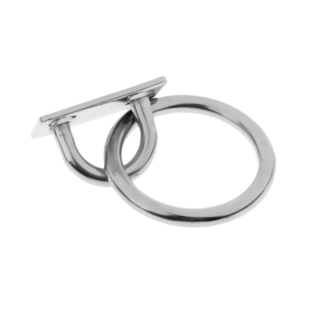304 Stainless Steel Pad Eye Plate Heavy Duty Marine Grade Hook for Boat Yacht Sunshade Sailboat
304 Stainless Steel Pad Eye Plate Heavy Duty Marine Grade Hook for Boat Yacht Sunshade Sailboat