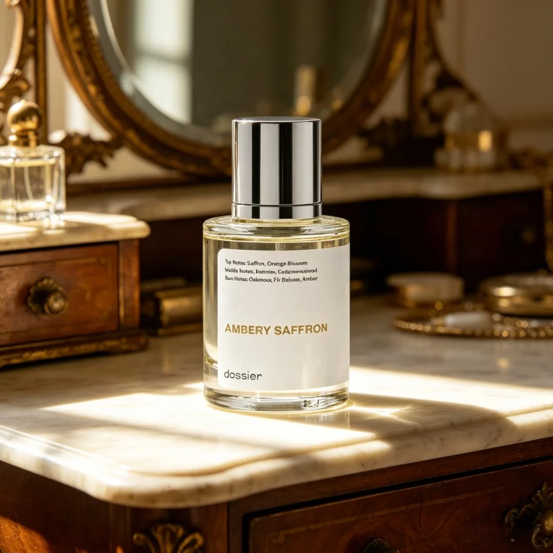 Dossier Ambery Saffron | Rich saffron-amber notes, minimalist design, unisex luxury vibe
Dossier Ambery Saffron | Rich saffron-amber notes, minimalist design, unisex luxury vibe