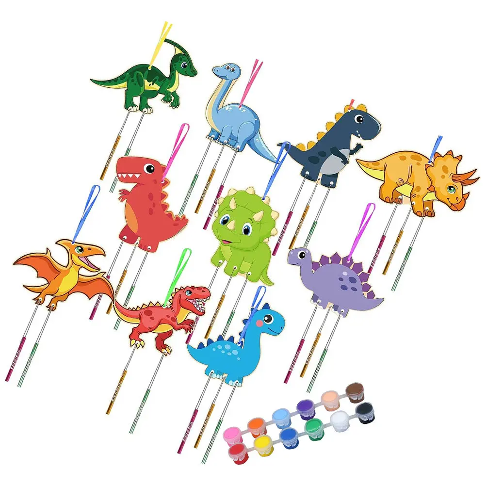 Blank Wind Bell Children DIY Craft Chime Hanging Pendant Windchimes Dinosaur for outside Kit
Blank Wind Bell Children DIY Craft Chime Hanging Pendant Windchimes Dinosaur for outside Kit