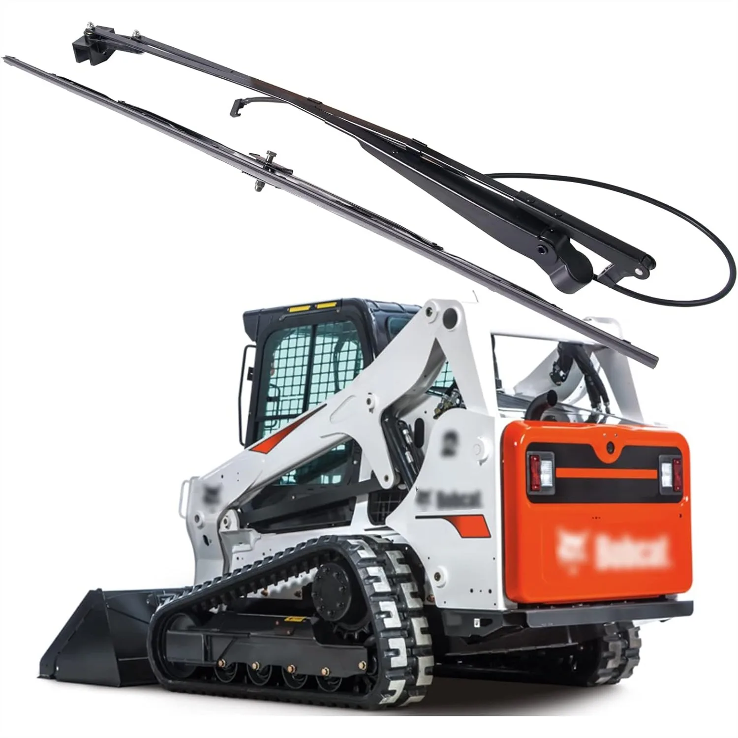 Windshield Wiper Arm & Blade Kit 7251263 7251264 for Bobcat Loader T450 T550 T590 T595 T630 T650 T740
Windshield Wiper Arm & Blade Kit 7251263 7251264 for Bobcat Loader T450 T550 T590 T595 T630 T650 T740