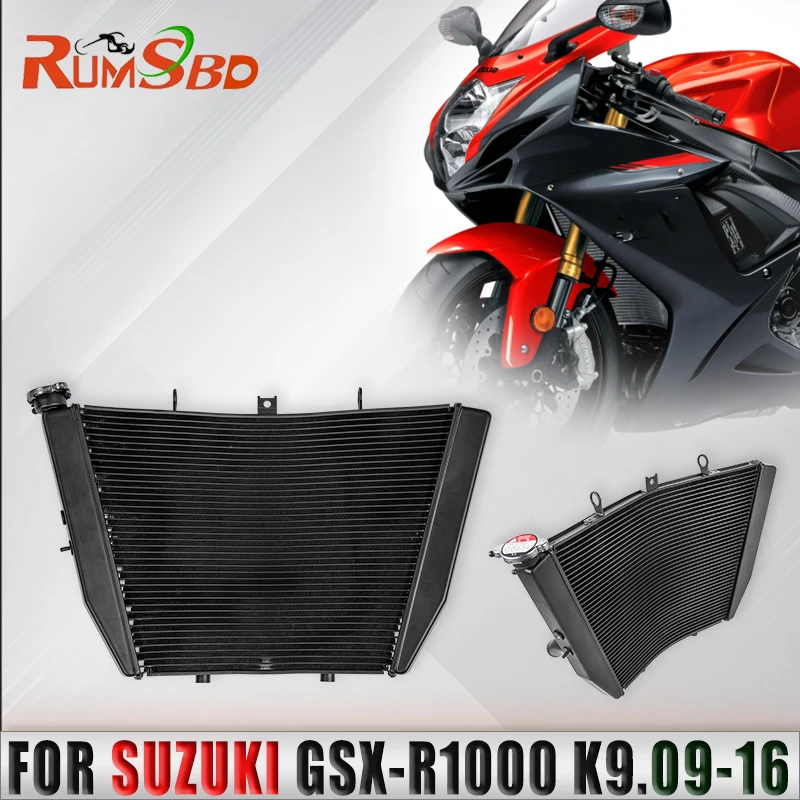 Motorcycle Engine Radiator For Suzuki GSXR 1000 K9 2009-2016 2015 2014 2013 Cooling Part Cooler Water Tank Grille Guard CNC
Motorcycle Engine Radiator For Suzuki GSXR 1000 K9 2009-2016 2015 2014 2013 Cooling Part Cooler Water Tank Grille Guard CNC