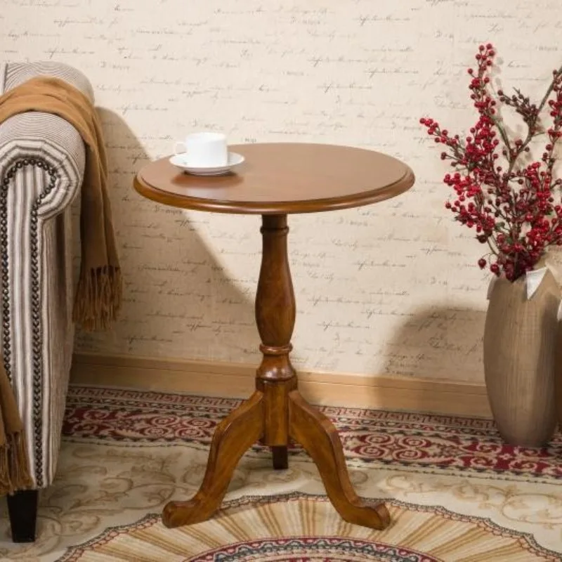 European simple round table small American coffee table small flower round small coffee table
European simple round table small American coffee table small flower round small coffee table