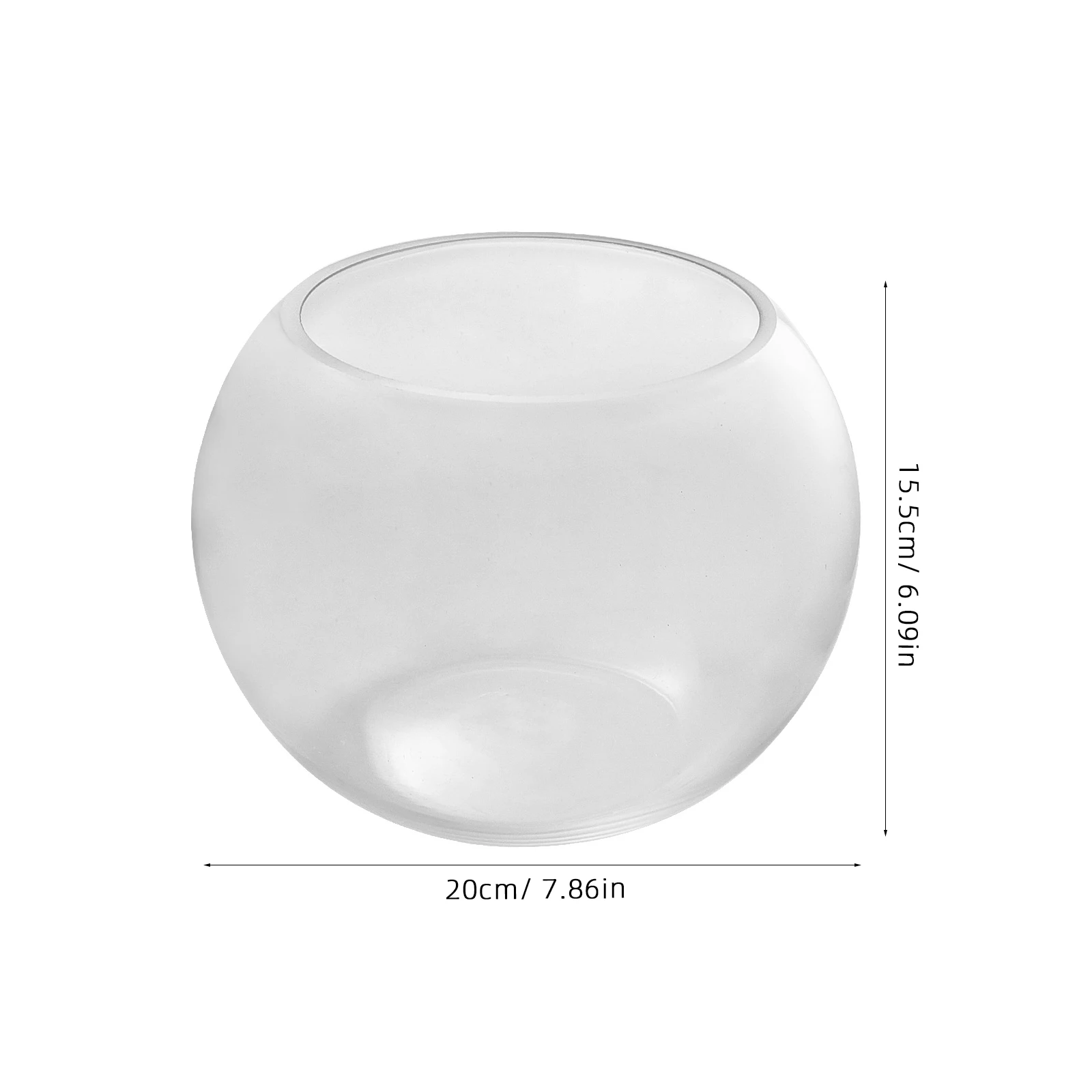 Round Fish Tank 20Cm Glass Miniature Underwater Landscape Ecological Globe Fish Bowl for Home Terrarium Glass Aquariums
Round Fish Tank 20Cm Glass Miniature Underwater Landscape Ecological Globe Fish Bowl for Home Terrarium Glass Aquariums
