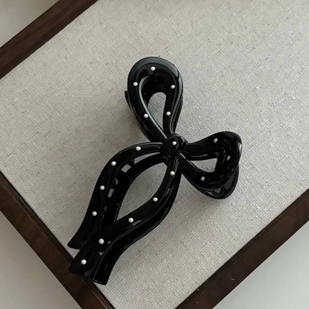 Fashion Bowknot Bow Hair Claw Cute Hairpin Acrylic Polka Dot Hair Clip Headwear Grab Clip Big Hair Claw Girl
Fashion Bowknot Bow Hair Claw Cute Hairpin Acrylic Polka Dot Hair Clip Headwear Grab Clip Big Hair Claw Girl