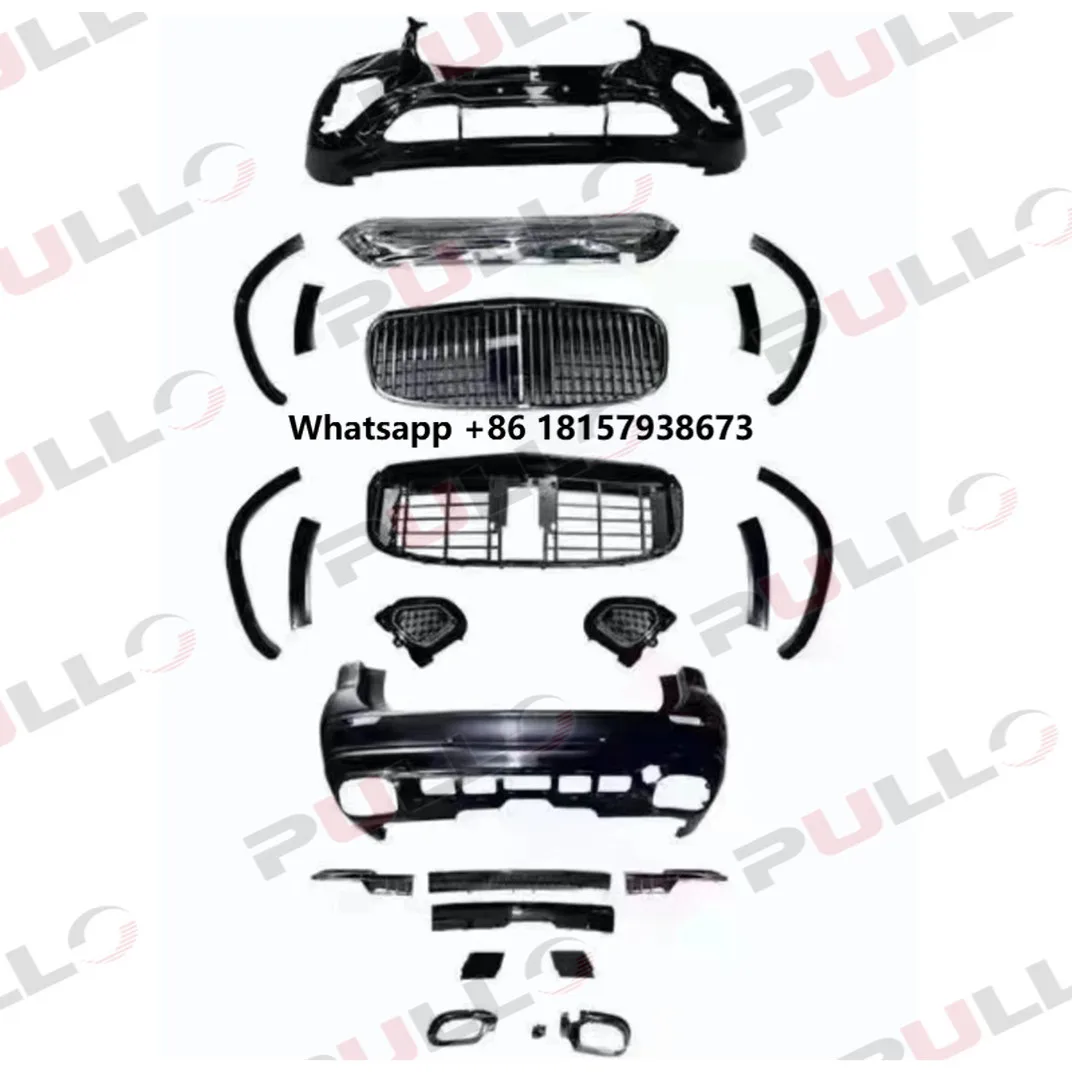 Body Kit Include Front and Rear Bumper with Grille and Wheel Eyebrows for Benz GLS W167/X167 2024 Change to Style
Body Kit Include Front and Rear Bumper with Grille and Wheel Eyebrows for Benz GLS W167/X167 2024 Change to Style