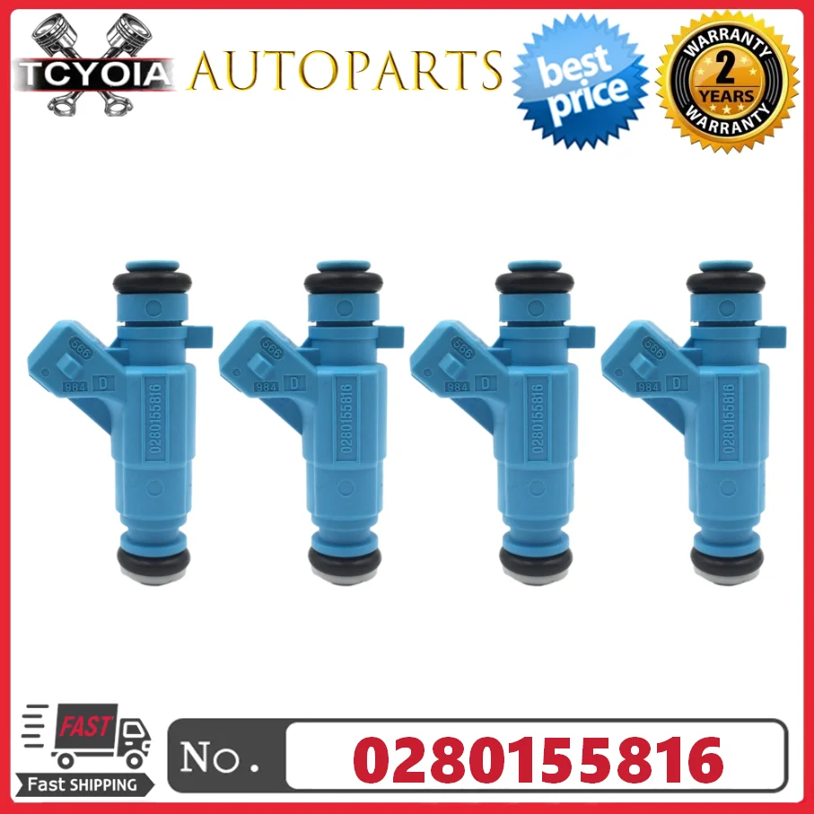 4pcs/lot Fuel Injectors 0280155816 F5DZ9F593B 71716957 F5DZ-B For Fiat Albea Brava Palio Punto Siena Lancia Ypsilon Ford Taurus
4pcs/lot Fuel Injectors 0280155816 F5DZ9F593B 71716957 F5DZ-B For Fiat Albea Brava Palio Punto Siena Lancia Ypsilon Ford Taurus