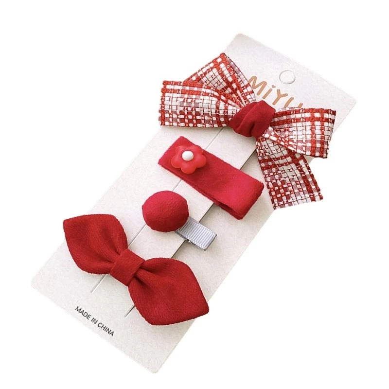 Hairpin Clips Bowknot Hair Clips for Toddlers Hairclip Christmas New Year Gifts G2TD
Hairpin Clips Bowknot Hair Clips for Toddlers Hairclip Christmas New Year Gifts G2TD
