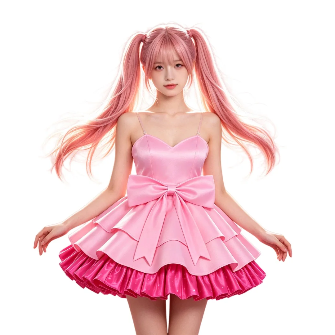 Anime Alien Stage Mizi Cosplay Costume Pink Woman Dresses
Anime Alien Stage Mizi Cosplay Costume Pink Woman Dresses