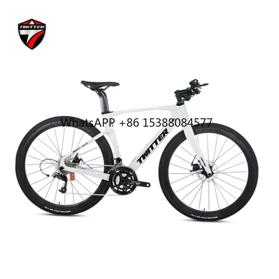 TWITTER GRAVEL-V3 Wheel Peak EDS radio variable 13speed Flat handlebar full carbon fiber gravel road bike hydraulic disc brakes
TWITTER GRAVEL-V3 Wheel Peak EDS radio variable 13speed Flat handlebar full carbon fiber gravel road bike hydraulic disc brakes