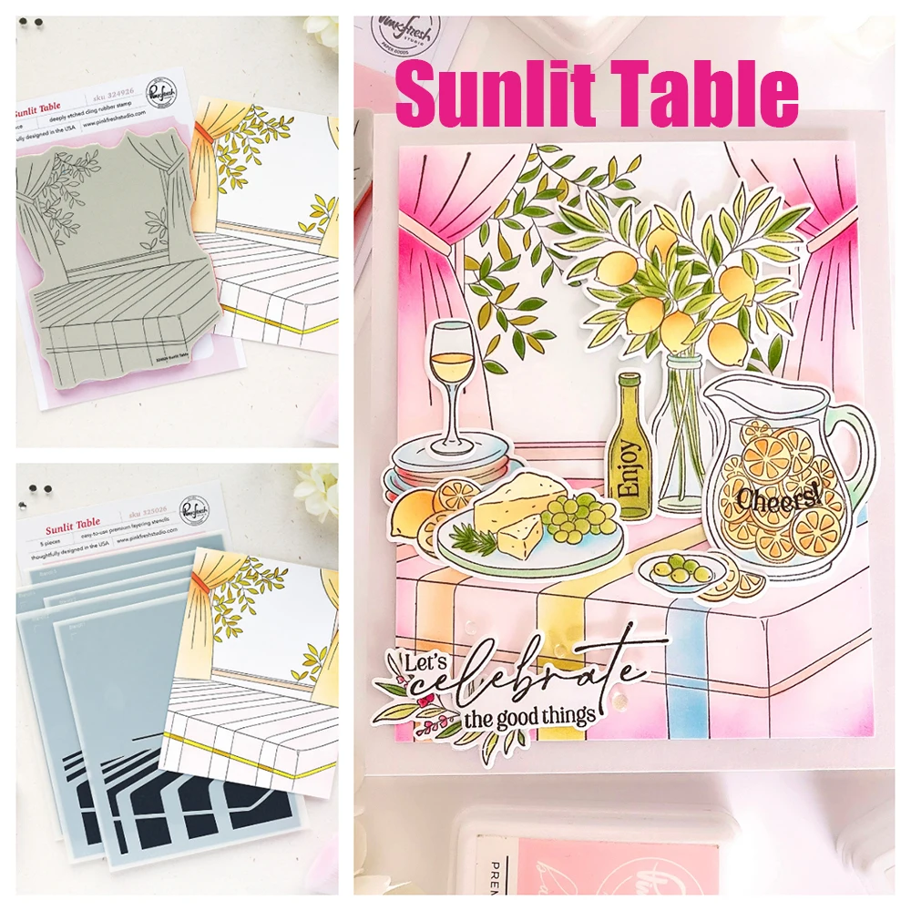 Pink Fresh Sunlit Table Bloom & Buds Lemon Blossom Crest Dies and Stamps Stencils for DIY Handmade Scrapbook Diary May 2026 New
Pink Fresh Sunlit Table Bloom & Buds Lemon Blossom Crest Dies and Stamps Stencils for DIY Handmade Scrapbook Diary May 2026 New