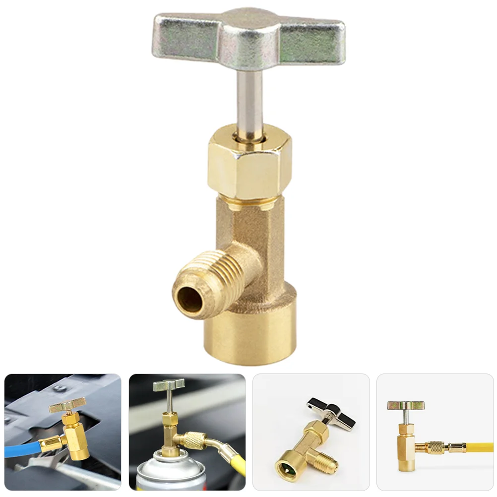 Adapter Car Refrigeration Opening Valve Hose Brass Refrigerant Splits Fitting R134A Self-Sealing Can Tap
Adapter Car Refrigeration Opening Valve Hose Brass Refrigerant Splits Fitting R134A Self-Sealing Can Tap