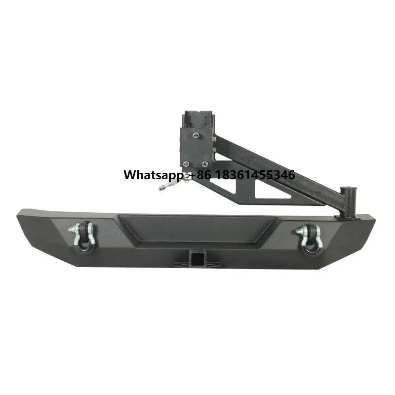 for Wrangler JK 2007+ Black Rear Bumper with Spare Tire Rack Auto Accessories Rear Bumper
for Wrangler JK 2007+ Black Rear Bumper with Spare Tire Rack Auto Accessories Rear Bumper