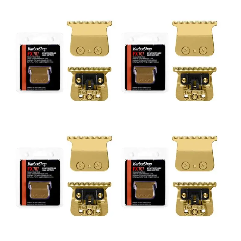 AT29-4X Replacement Blades For Babylisspro FX787 & FX726 Trimmers, FX707 Replacement Blades Gold
AT29-4X Replacement Blades For Babylisspro FX787 & FX726 Trimmers, FX707 Replacement Blades Gold