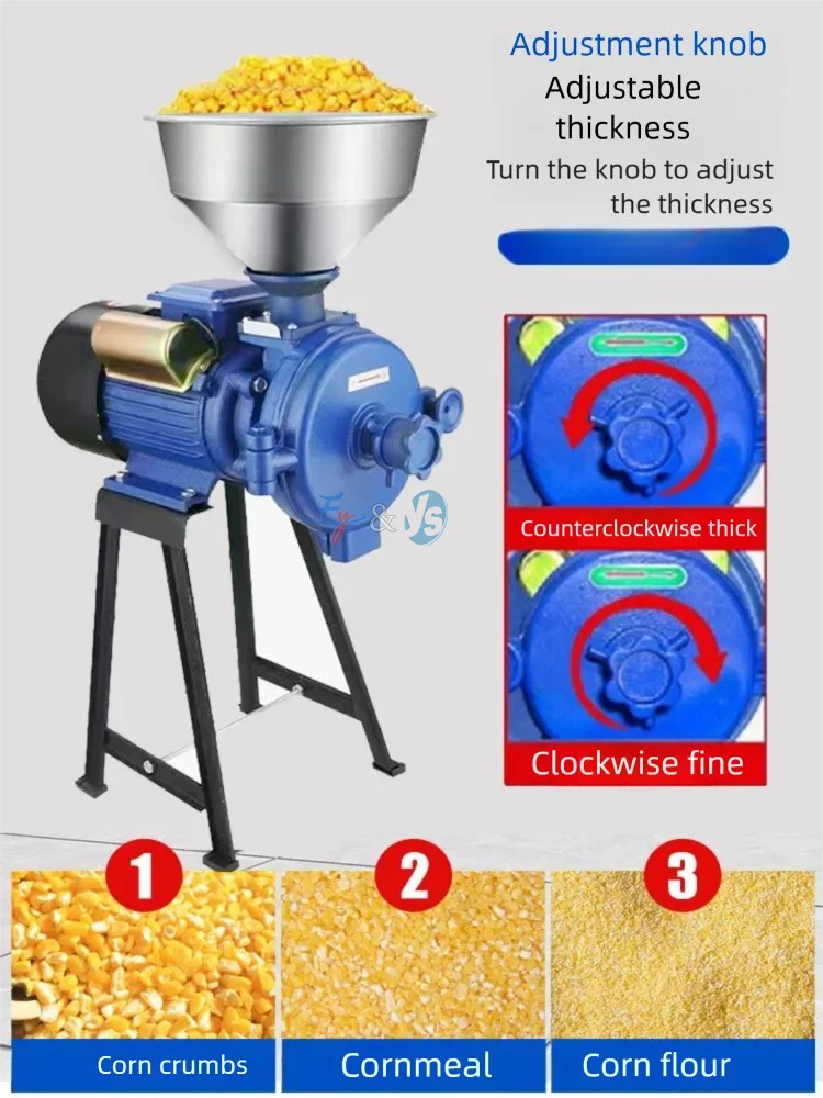 Multi-Purpose Electric Grain Mill Grain Mill Grinder–110V/220V,Stainless Steel, for Coffee,Wheat, Spices&Pharmaceutical Powder
Multi-Purpose Electric Grain Mill Grain Mill Grinder–110V/220V,Stainless Steel, for Coffee,Wheat, Spices&Pharmaceutical Powder