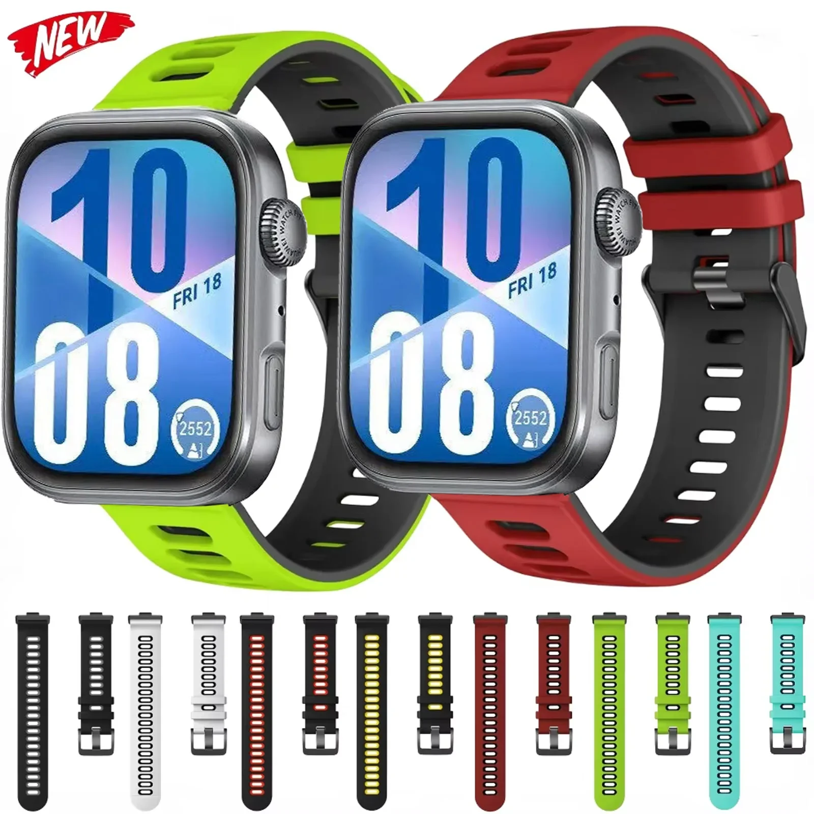 Силиконовый ремешок для Huawei Watch Fit 3/Fit 4/4 Pro, умные часы, дышащий браслет, браслет для Huawei Watch Fit 4/3 Correa
Силиконовый ремешок для Huawei Watch Fit 3/Fit 4/4 Pro, умные часы, дышащий браслет, браслет для Huawei Watch Fit 4/3 Correa
